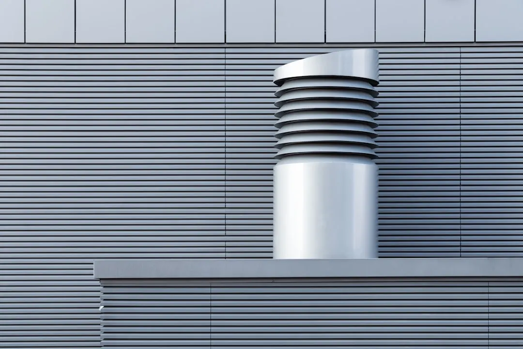 Residential air ducts in Dallas basement